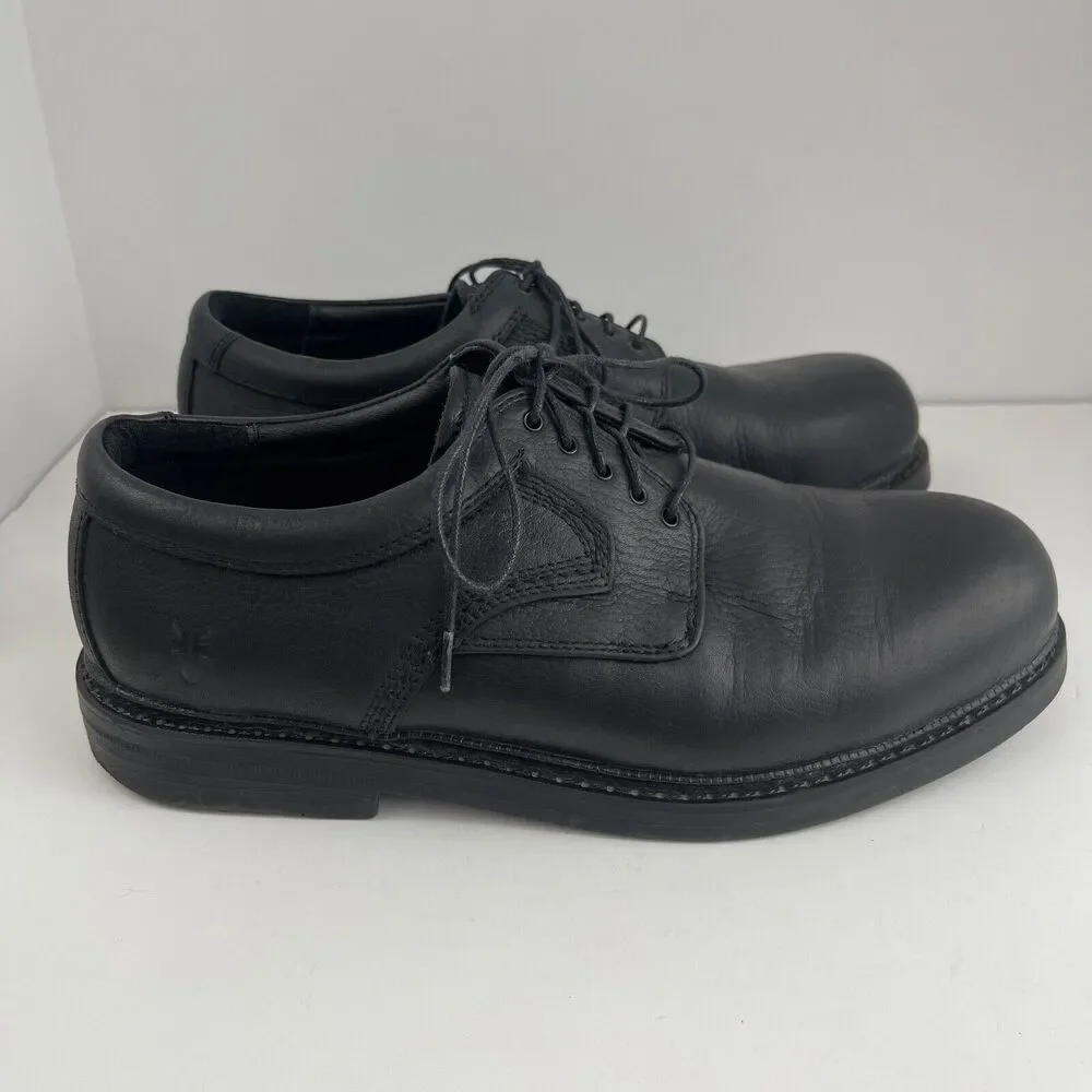 Frye Mens 9W Black Leather Oxford Lace Up Shoes‎ Boots